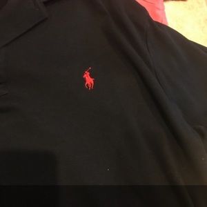 Polo black shirt